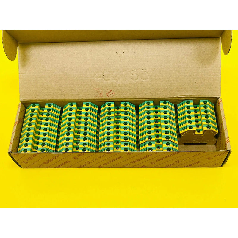 Weidmüller 1010200000 Wpe 6, Caja Con  47 Piezas