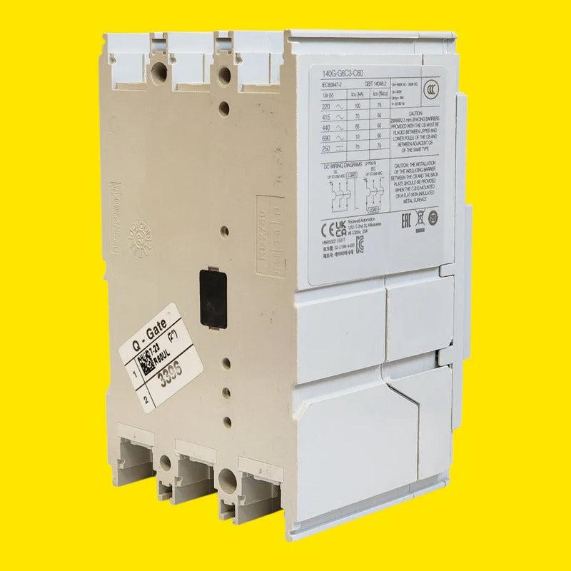 Allen-bradley 140g-g6c3-c60 Guardamotor 60a 3 Polos 50/60