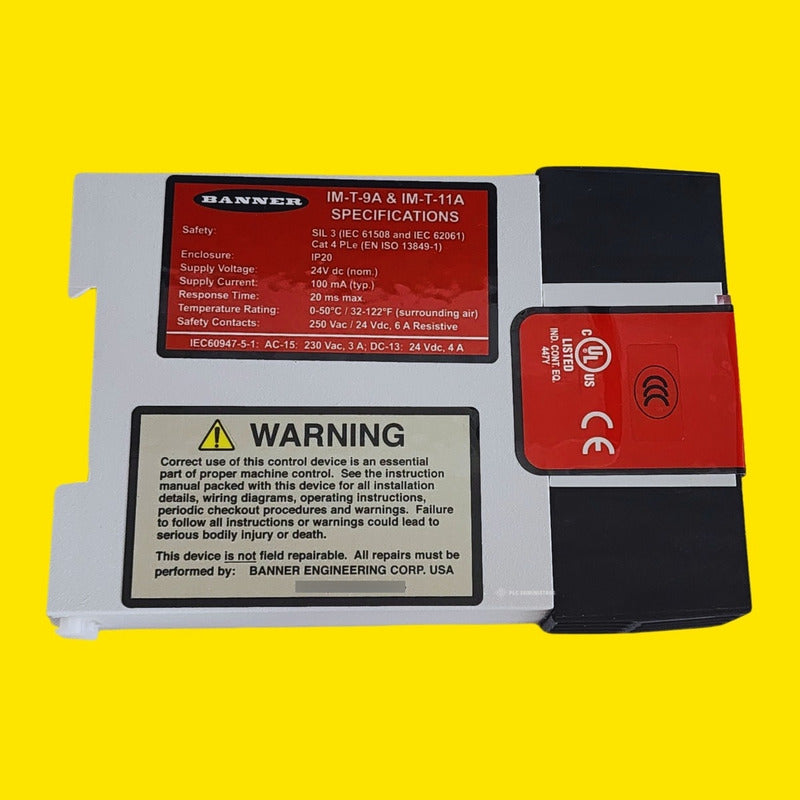 Módulo Relé De Seguridad Banner Im-t-9a