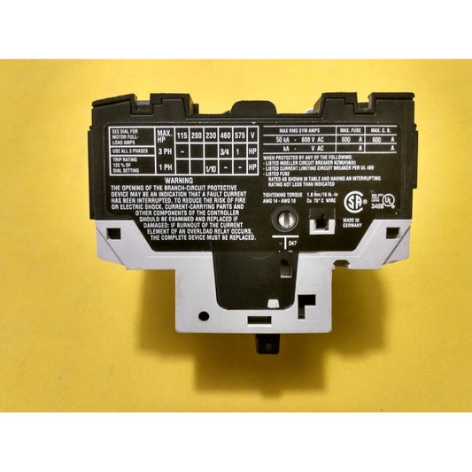 Moeller  Motor De Arranque Pkzmo - 1,6 600 Vqc
