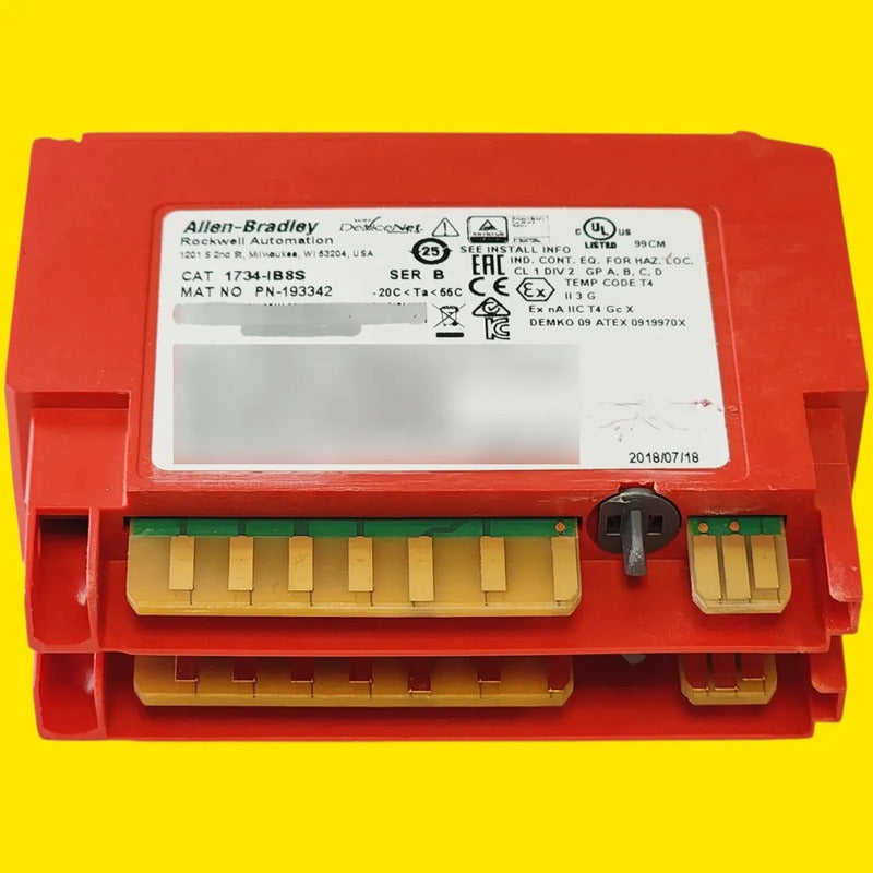 Allen-bradley 1734-ib8s Módulo De Seguridad Guard I/o
