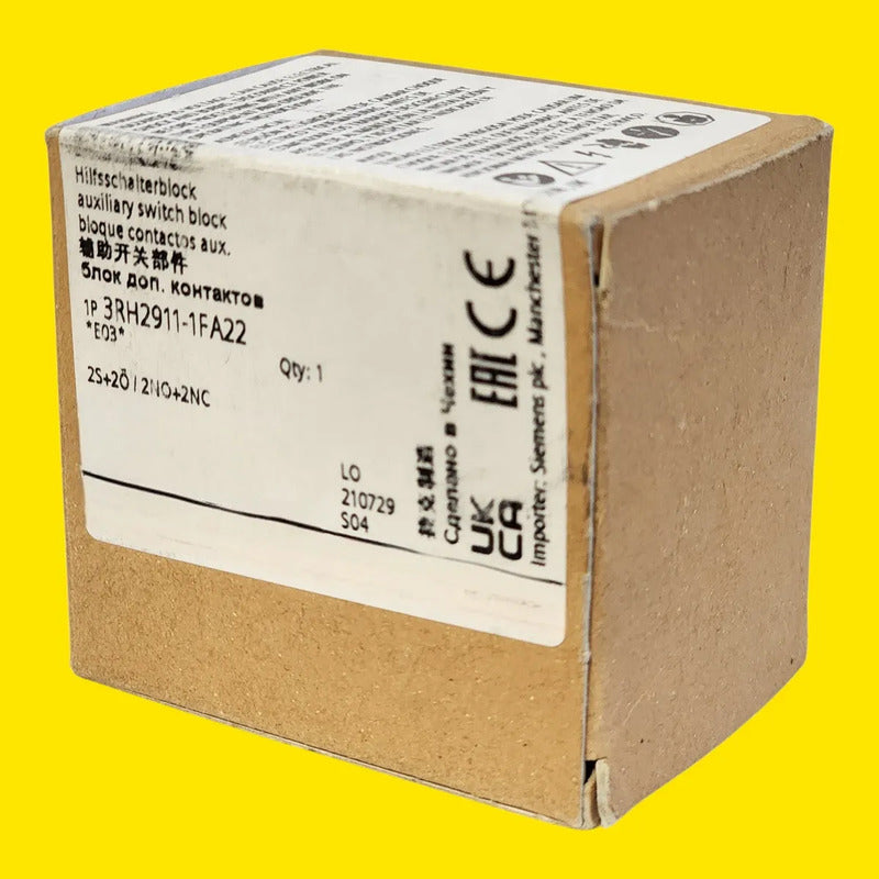 Bloque Auxiliar Siemens 3rh2911-1fa22 2na 2nc