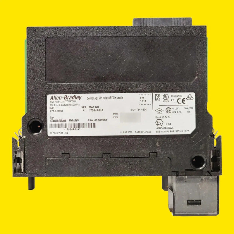 Allen-bradley 1756-ir6i Modulo Rtd Analogo Plc