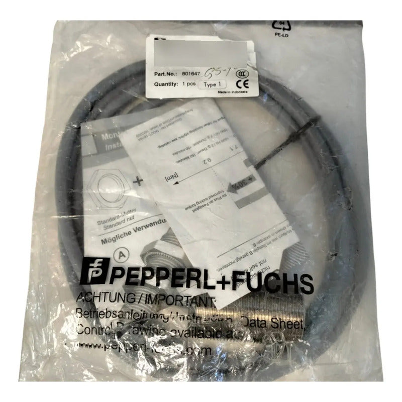 Pepperl Fuchs Nbb10-30gm50--wo Sensor Inductivo 801647