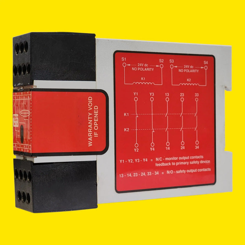 Banner 61425 Im-t-9a Modulo De Seguridad Relay 24vdc