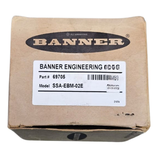 Banner Ssa-ebm-02e Botonera 69705 Amarillo