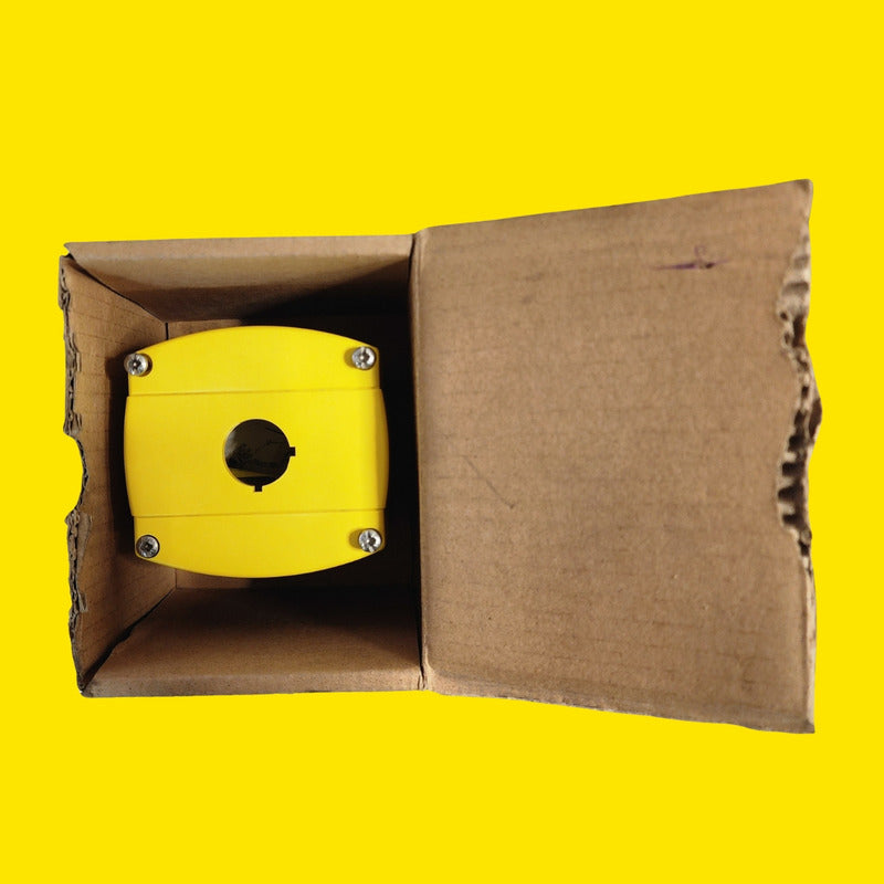 Carcasa Amarilla Allen-bradley 800f-1ypd 22 Mm 1 Orificio