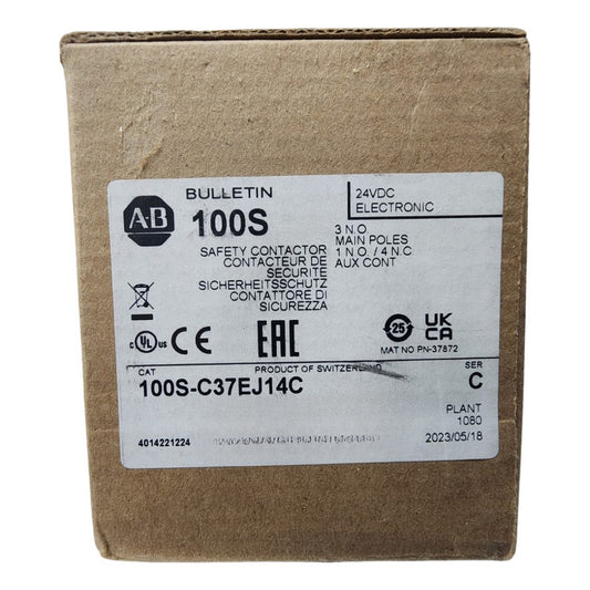 Allen-bradley 100s-c37ej14c Contactor De Seg.