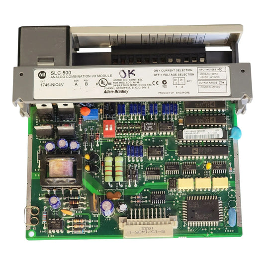 Allen-bradley 1746-nio4v Módulo Analógico Slc 500