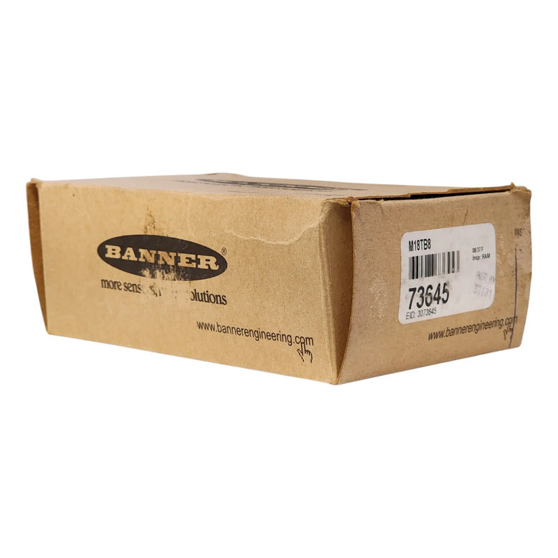 Banner M18tb8 73645 Sensor Temperatura Infrarrojo 8:1