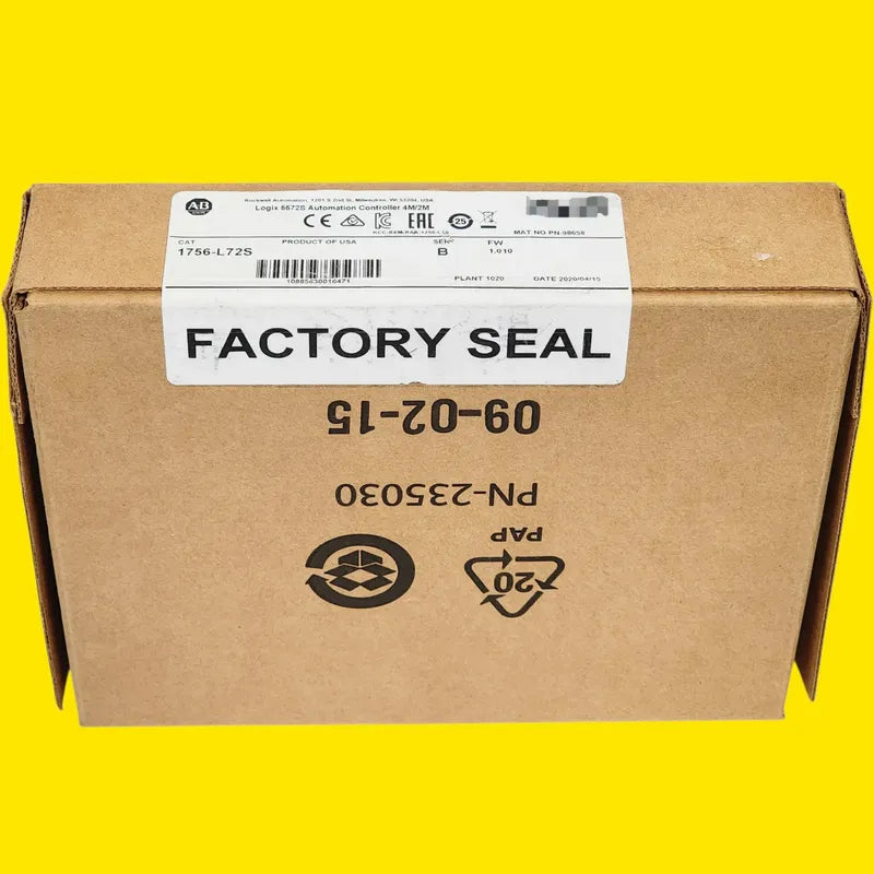 Procesador Allen Bradley 1756-l72s Guardlogix,