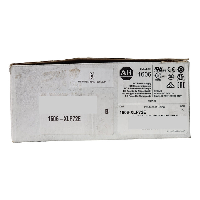 Fuente De Poder Allen Bradley 1606-xlp72e 72w 24v 3a