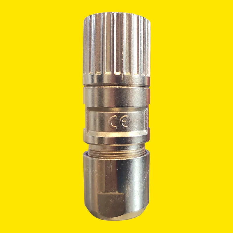 Phoenix Contact M23-7es198a8l24s 1628793 Conector M23 Plateado
