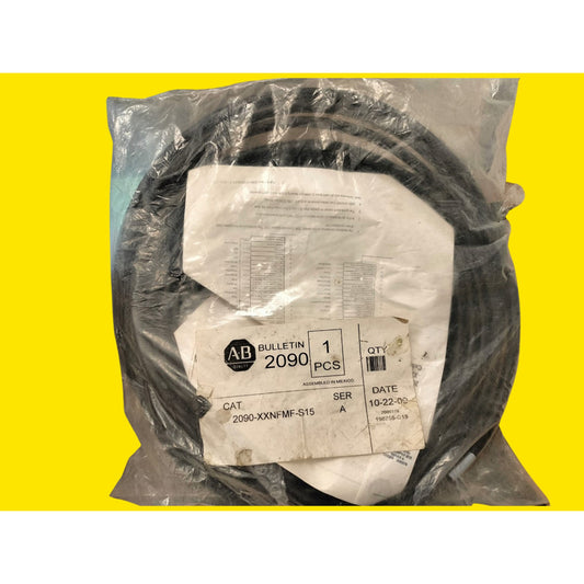 Allen Bradley 2090-xxnfmf-s15 15m Cable De Retroalimentación