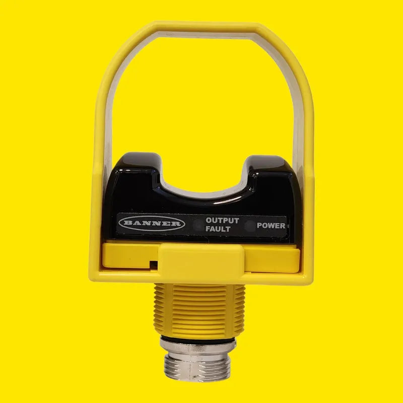Banner Stbvp6q 64180 Boton Tactil Optico De Seguridad Amarillo