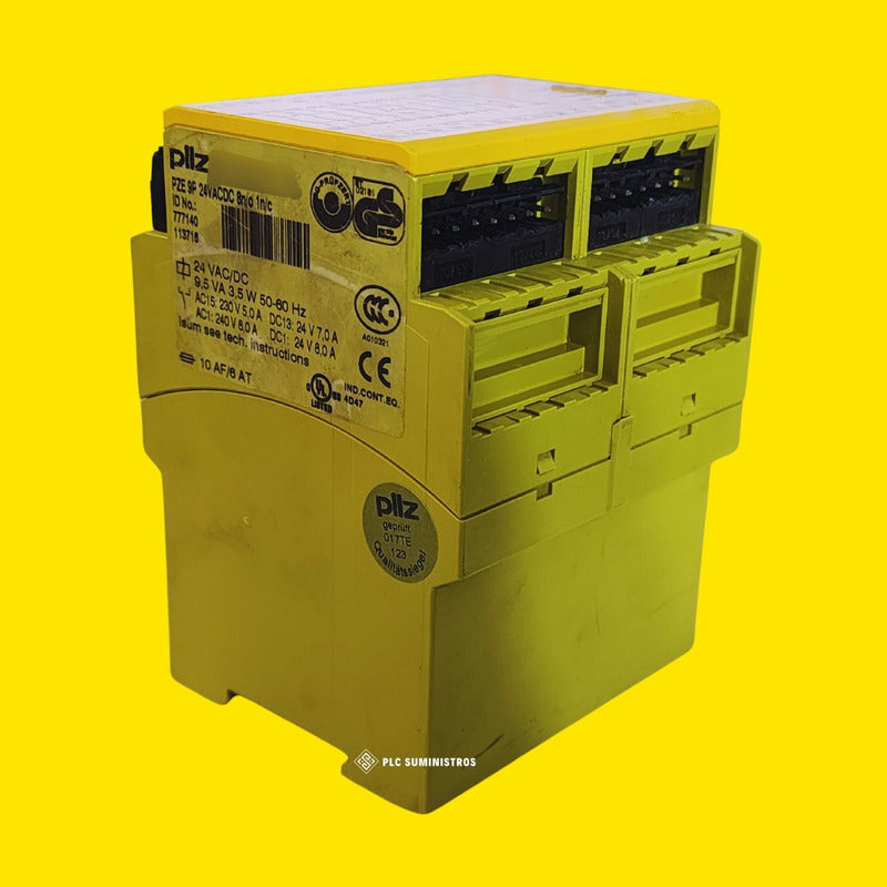 Relé De Seguridad Pilz Pze 9p 24 Vacdc 8n/o 1n/c 777140