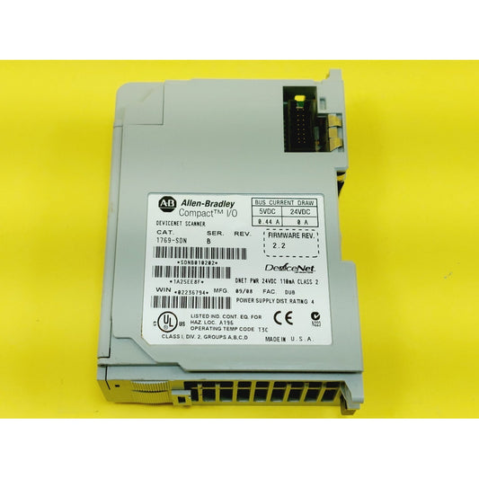 Allen Bradley 1769-sdn Módulo Escáner Compactlogix Devicen