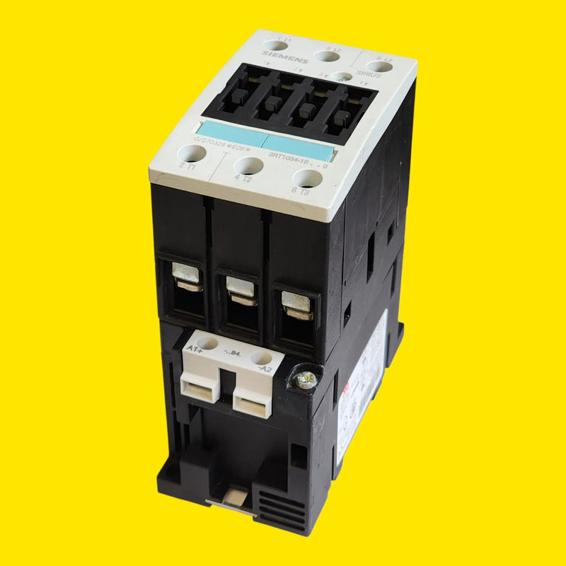 Siemens 3rt1034-1bb40 Contactor 32a 24vdc 3 Polos 15kw
