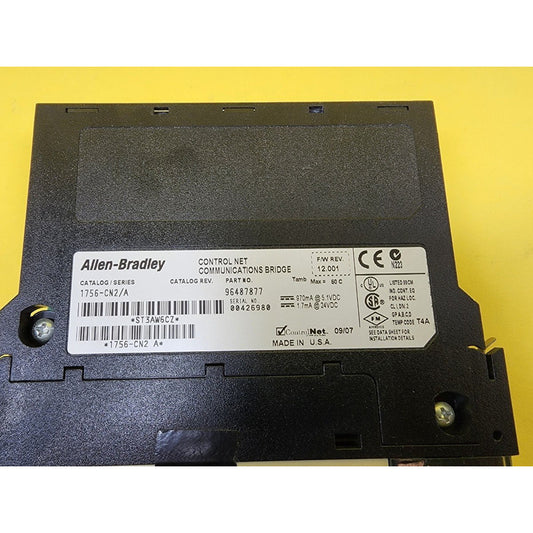 Allen Bradley 1756-cn2 Es Un Módulo Puente De Comunicación