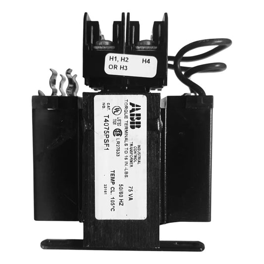 Abb 1tqy200060x0071 T4075psf1 Transformador 75va Negro