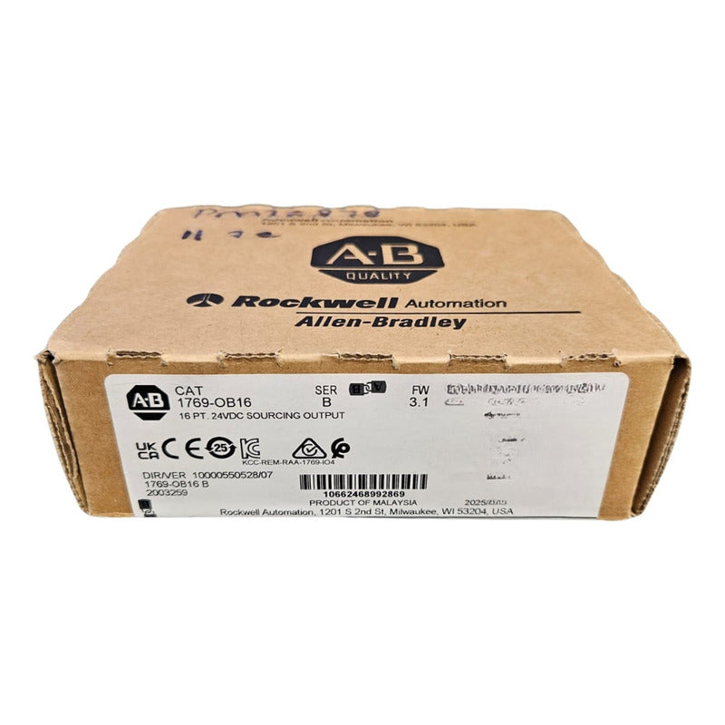 Sellada Allen Bradley 1769-ob16 Para Plc Compactlogix Plc