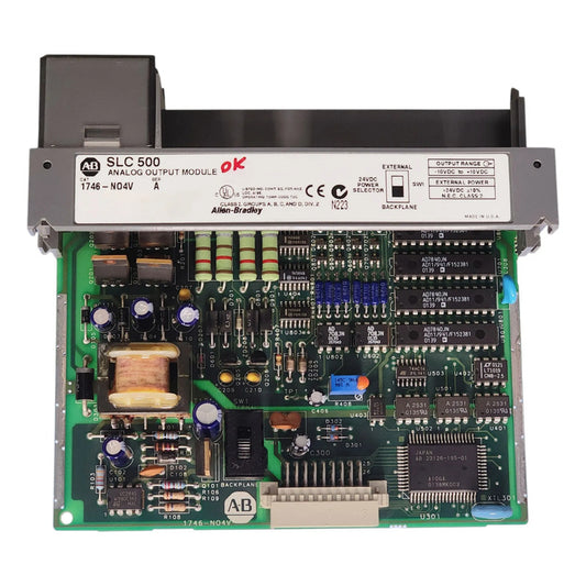 Allen-bradley 1746-no4v Salida Analógica Plc Slc500