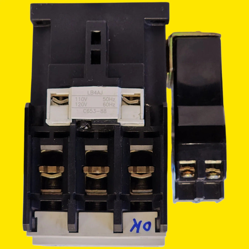 General Electric Cl06a300m + Clxa01 Contactor Trifasico