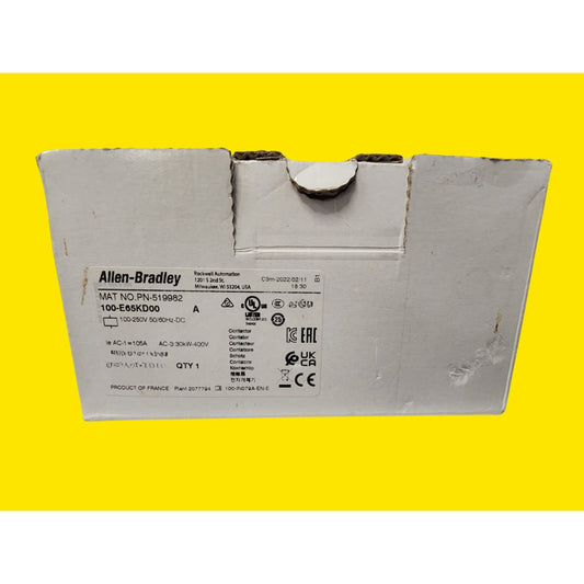 Allen-bradley 100-e65kd00 Contactor Industrial