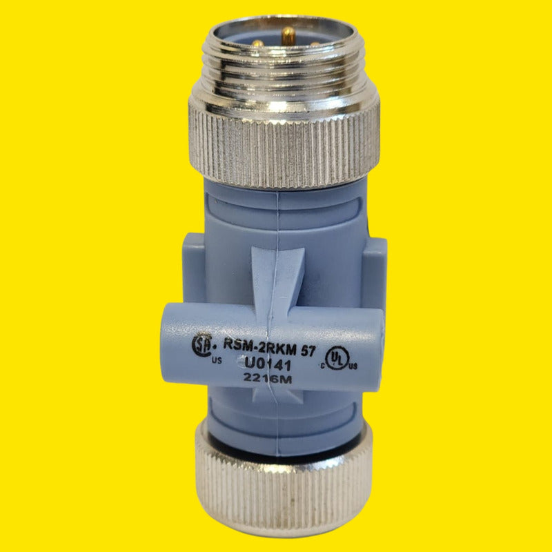 Turck Rsm-2rkm57 Cable Conector M12 Macho Hembra U0141