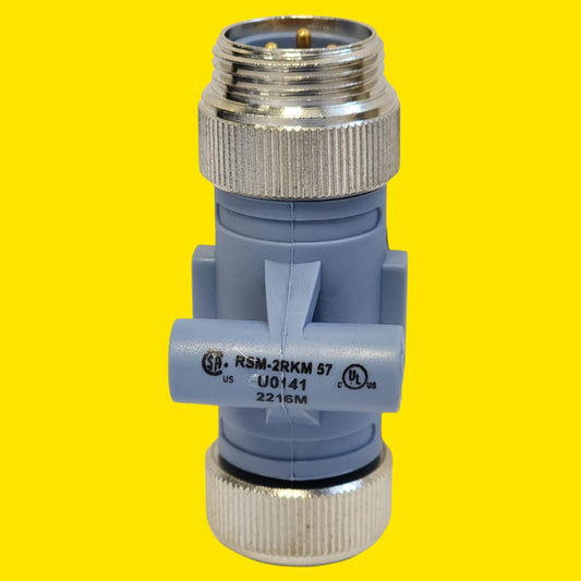 Turck Rsm-2rkm57 Cable Conector M12 Macho Hembra U0141