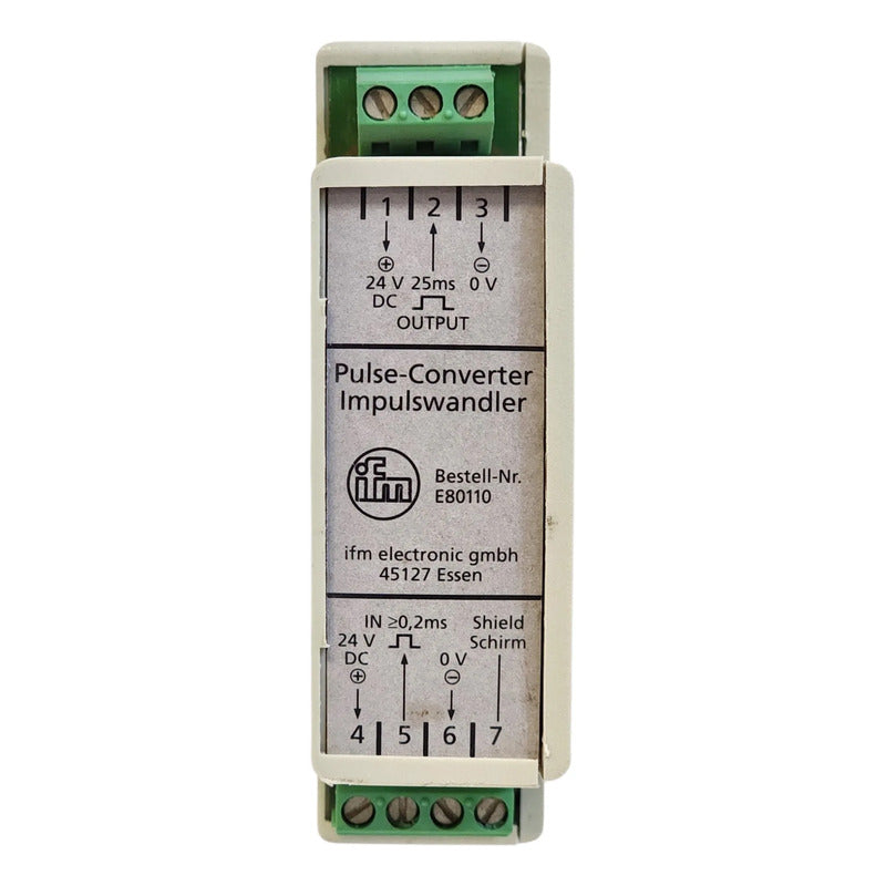 Ifm E80110 Convertidor Prolongador De Impulsos 24v Dc