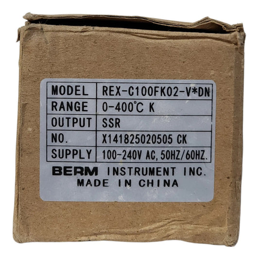 Berm Rex-c100fk02-v*dn Controlador De Temperatura
