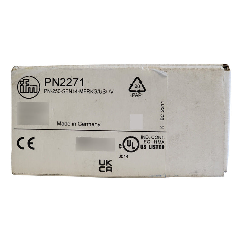 Sensor De Presión Ifm Pn-250-sen14-mfrkg/us Industrial