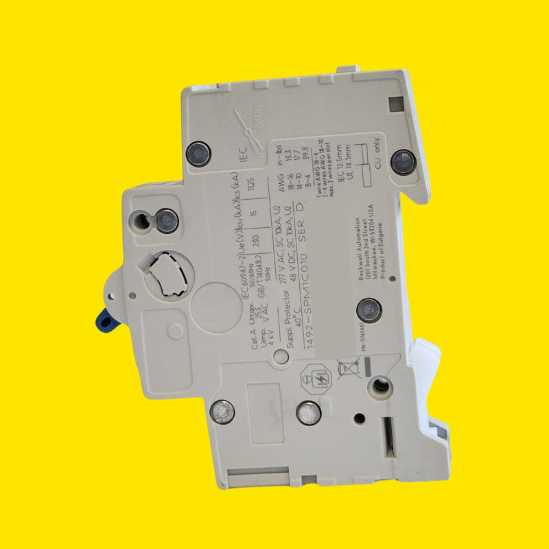 Allen-bradley 1492-spm1c010 Ser. D Interruptor C1a