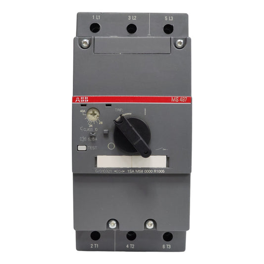 Guardamotor Abb Ms497 1sam580000r1005 28-40a 3p Industrial 50 / 60 Hz