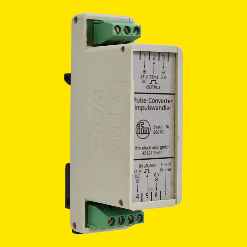 Ifm E80110 Convertidor Prolongador De Impulsos 24v Dc