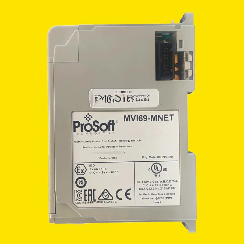 Prosoft Mvi69-mnet | Módulo Modbus Tcp/ip Para Compactlogix