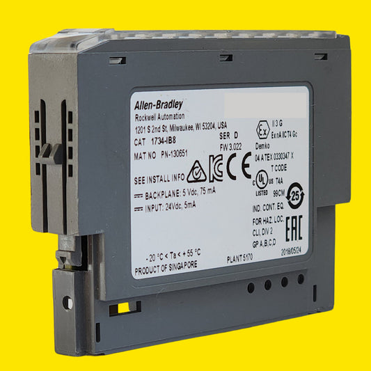 Entrada Digital Allen Bradley 1734-ib8 8 Canales Serie D