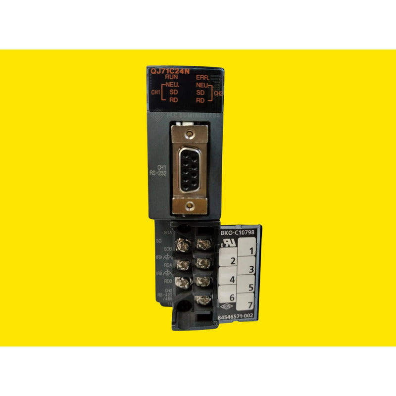 Mitsubishi Qj71c24n  Modulo De Comunicación Serial..