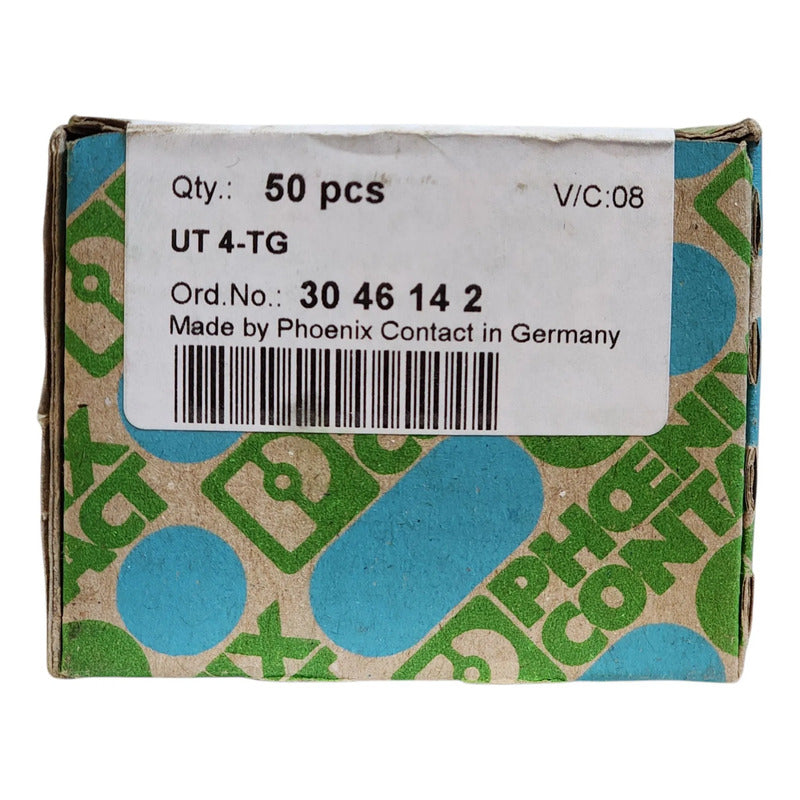 Phoenix Contact 3046142 Ut 4-tg Borna Seccionable Gris