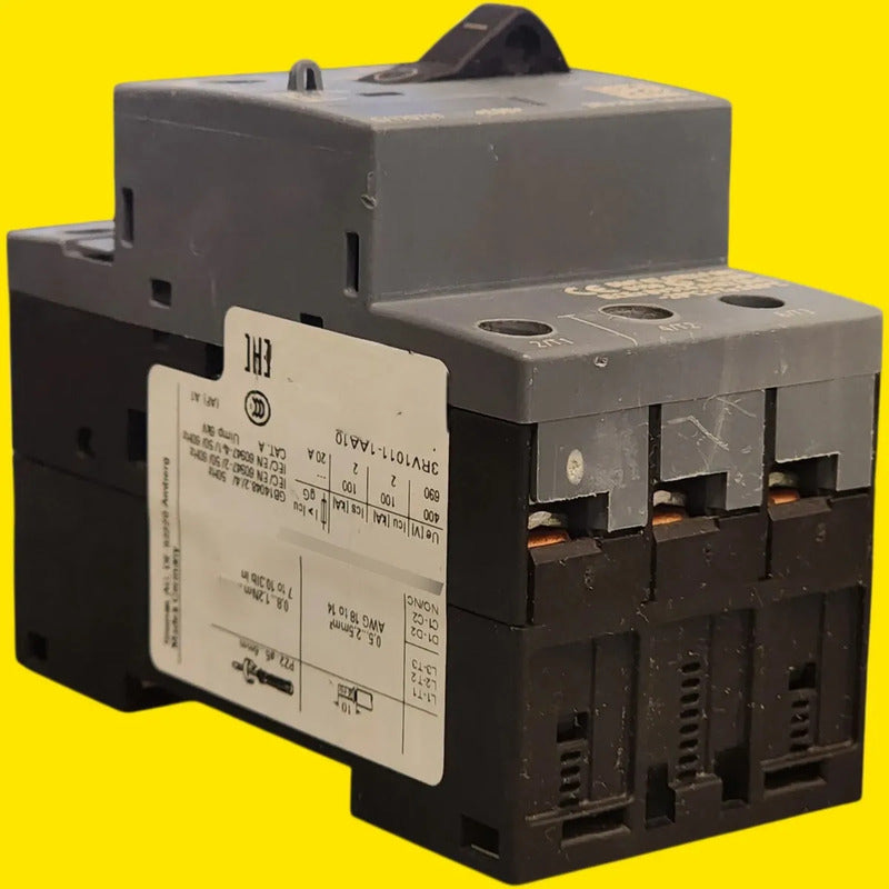 Siemens 3rv1011-1aa10 Guardamotor Sirius 50/60 Hz