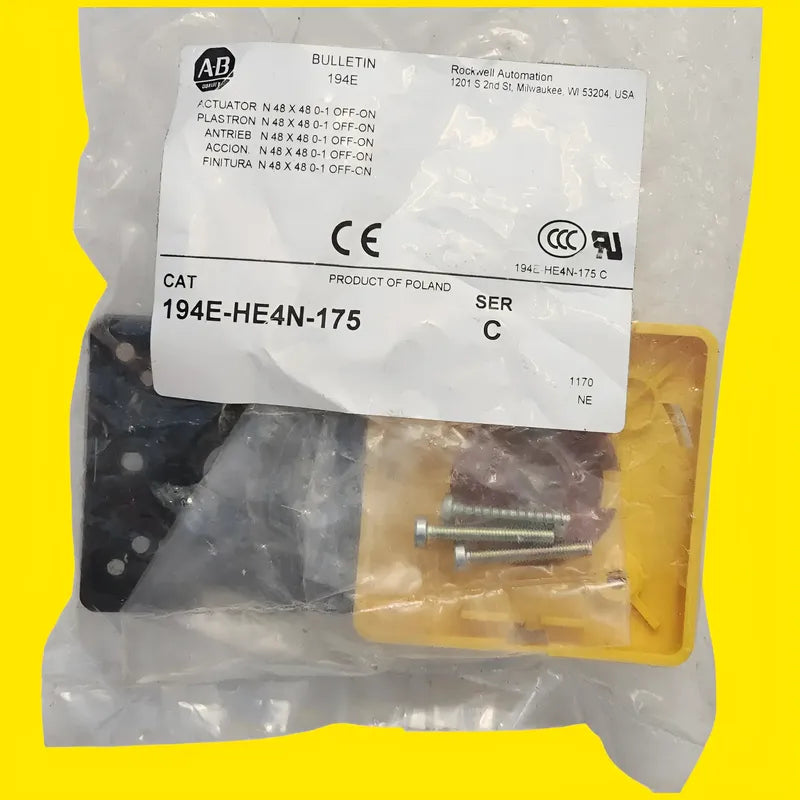 Allen-bradley 194e-he4n-175 Interruptor Perilla F8