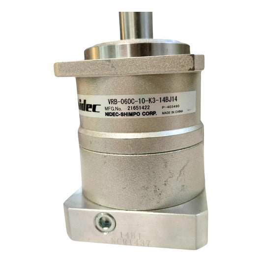 Nidec Vrb-060c-10-k3-14bj14 Reductor Caja De Cambios
