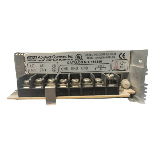 Advance Controls 116240 Power Supply