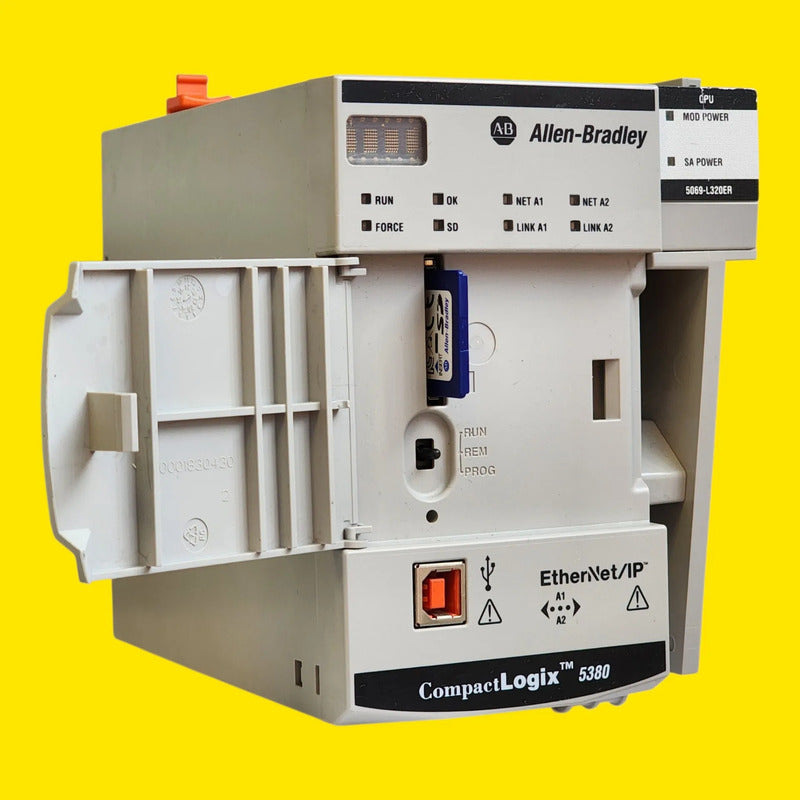 Allen Bradley 5069-l320er Plc Compactlogix 5380 2mb Enet