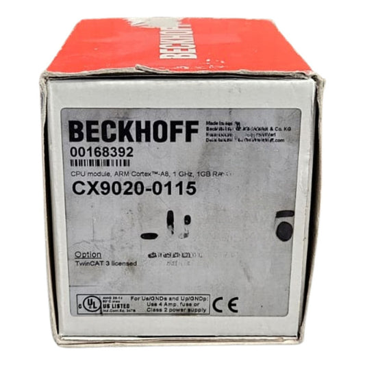 Beckhoff Cx9020-0115 Cpu Module