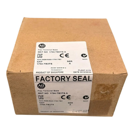 Allen-bradley 1794-tb3ts Base Terminal Flex I/o Rtd Tc