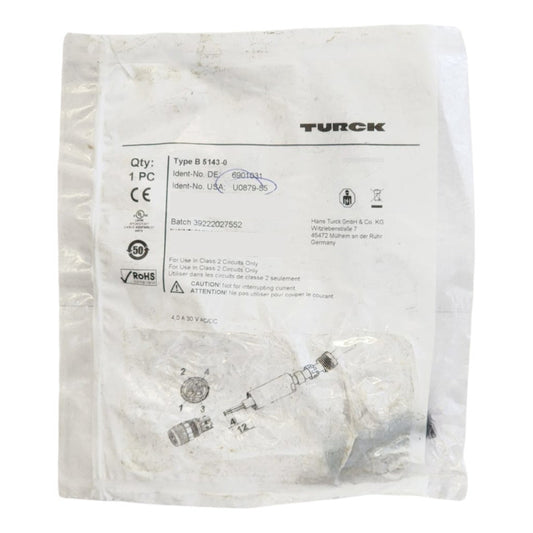 Turck B 5143-0 Sensor Inductivo Industrial Id 6901031