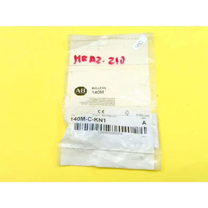 Allen-bradley Perilla De Giro 140m-c-kn1