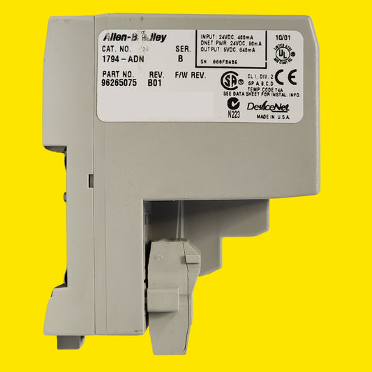 Allen Bradley 1794-adn 24v Devicenet Flex I/o